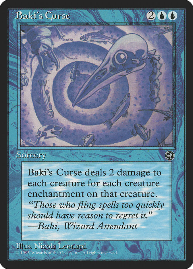 Baki's Curse [Homelands] | Card Merchant Takapuna