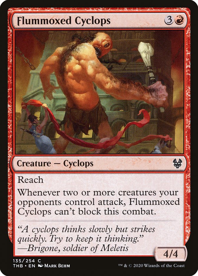 Flummoxed Cyclops [Theros Beyond Death] | Card Merchant Takapuna