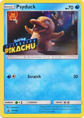 Psyduck Detective (SM199) (Pikachu Stamped) [Sun & Moon: Black Star Promos] | Card Merchant Takapuna