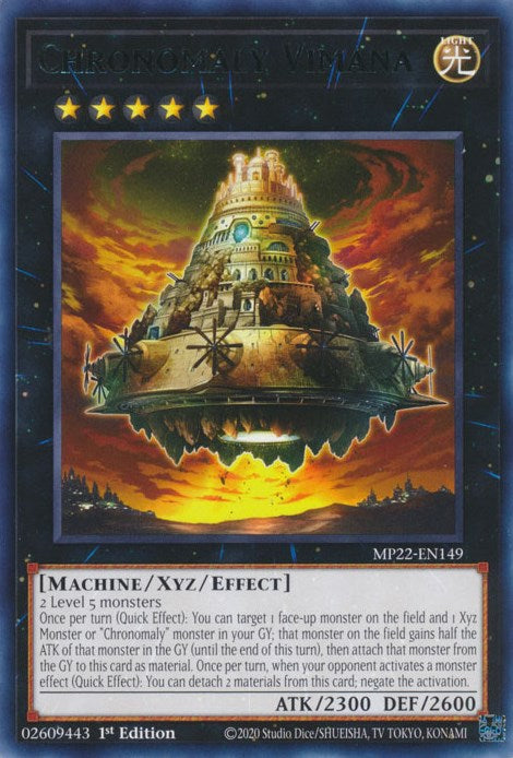 Chronomaly Vimana [MP22-EN149] Rare | Card Merchant Takapuna