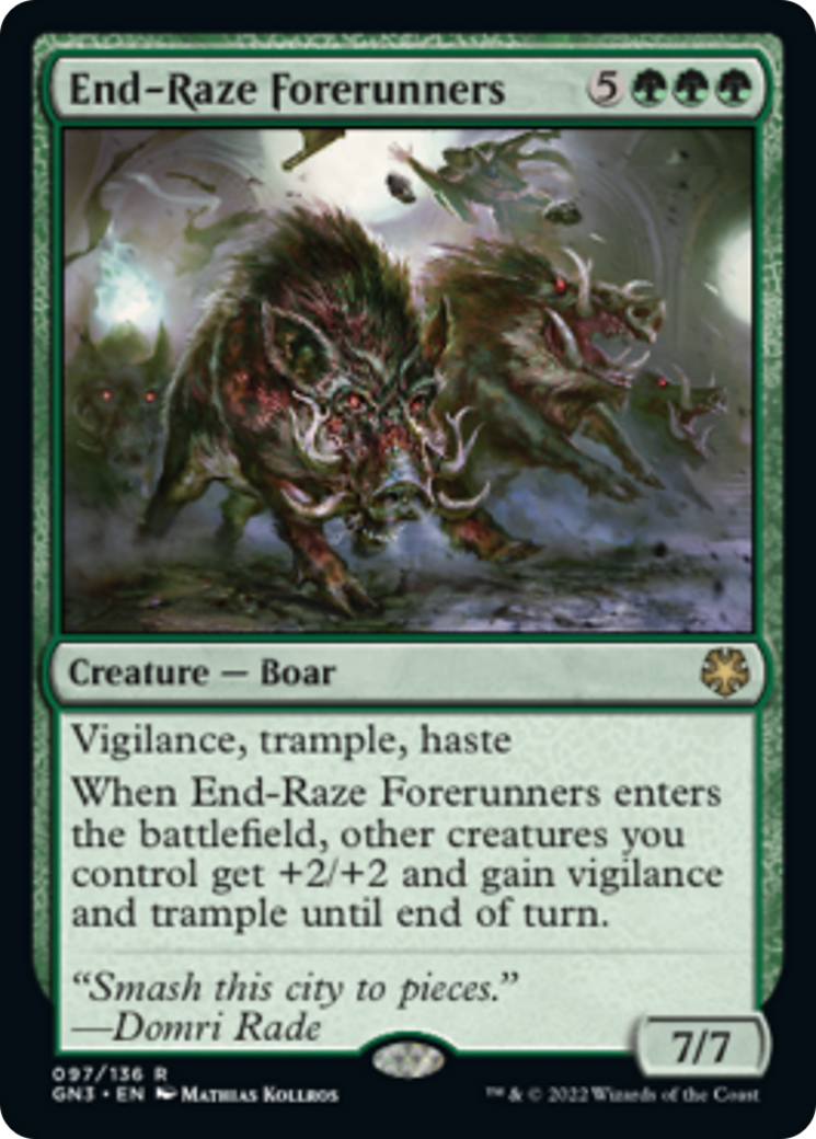 End-Raze Forerunners [Game Night: Free-for-All] | Card Merchant Takapuna