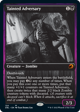 Tainted Adversary [Innistrad: Double Feature] | Card Merchant Takapuna