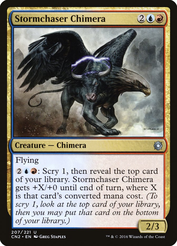 Stormchaser Chimera [Conspiracy: Take the Crown] | Card Merchant Takapuna