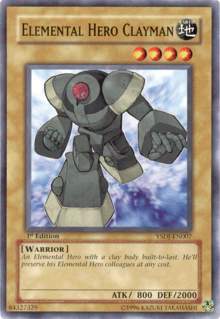 Elemental HERO Clayman [YSDJ-EN007] Common | Card Merchant Takapuna