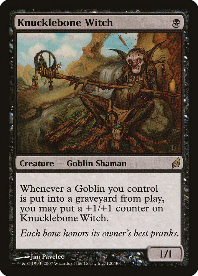 Knucklebone Witch [Lorwyn] | Card Merchant Takapuna