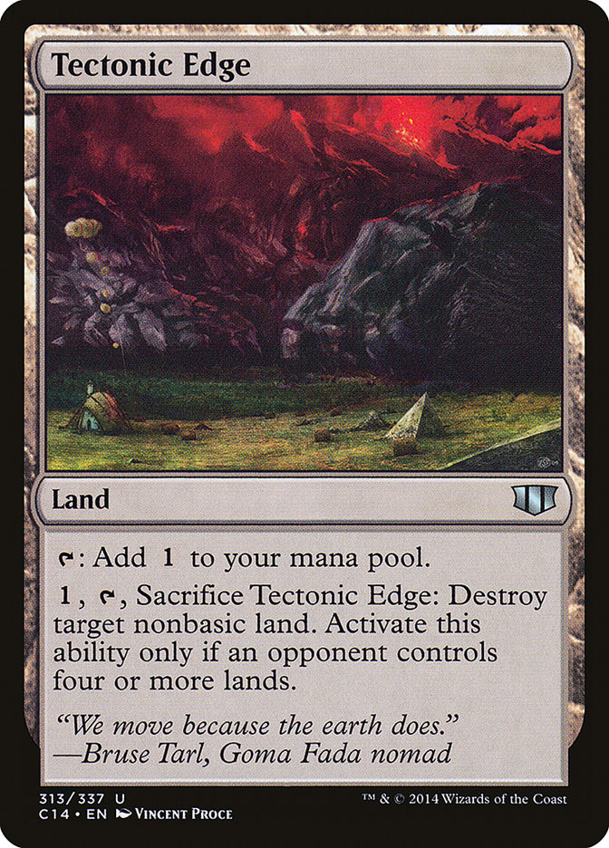 Tectonic Edge [Commander 2014] | Card Merchant Takapuna