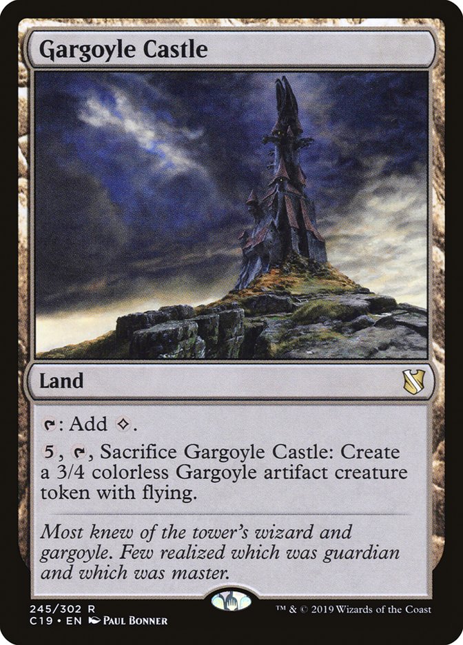 Gargoyle Castle [Commander 2019] | Card Merchant Takapuna