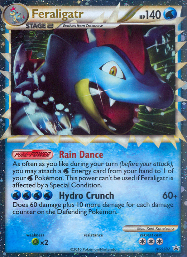 Feraligatr (HGSS07) [HeartGold & SoulSilver: Black Star Promos] | Card Merchant Takapuna