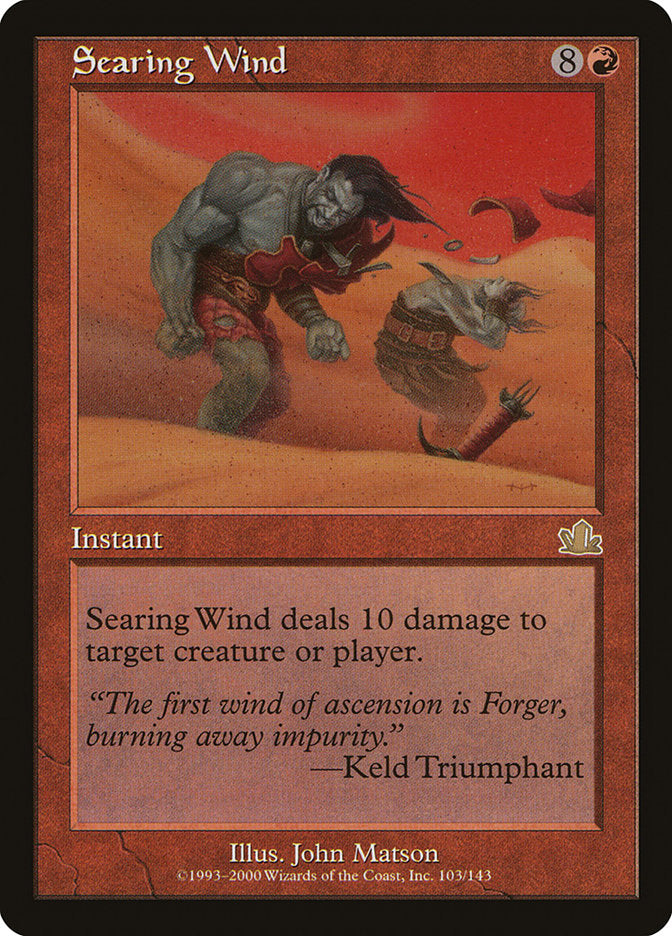 Searing Wind [Prophecy] | Card Merchant Takapuna