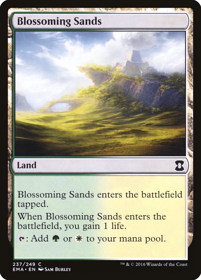 Blossoming Sands [Eternal Masters] | Card Merchant Takapuna