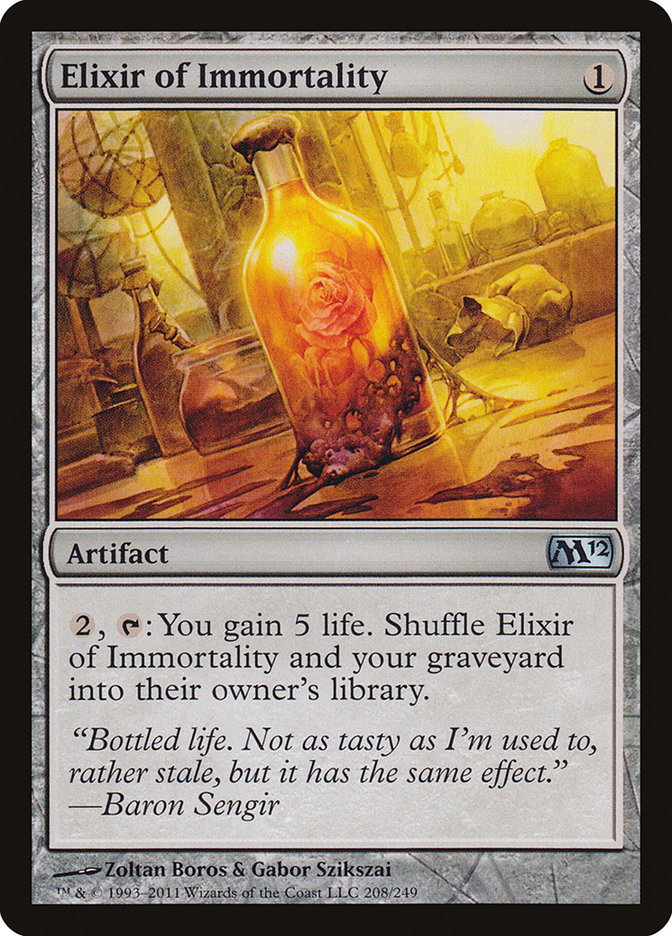 Elixir of Immortality [Magic 2012] | Card Merchant Takapuna