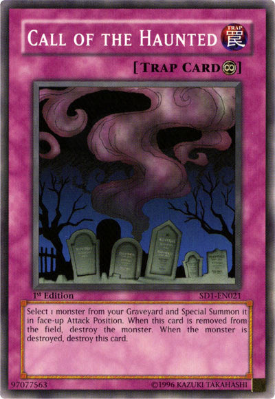 Call of the Haunted [SD1-EN021] Common | Card Merchant Takapuna