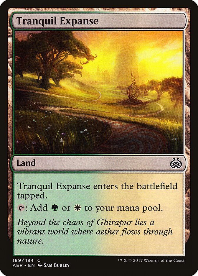 Tranquil Expanse [Aether Revolt] | Card Merchant Takapuna