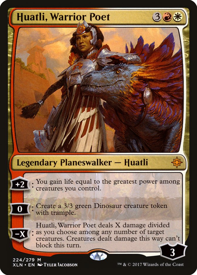 Huatli, Warrior Poet [Ixalan] | Card Merchant Takapuna