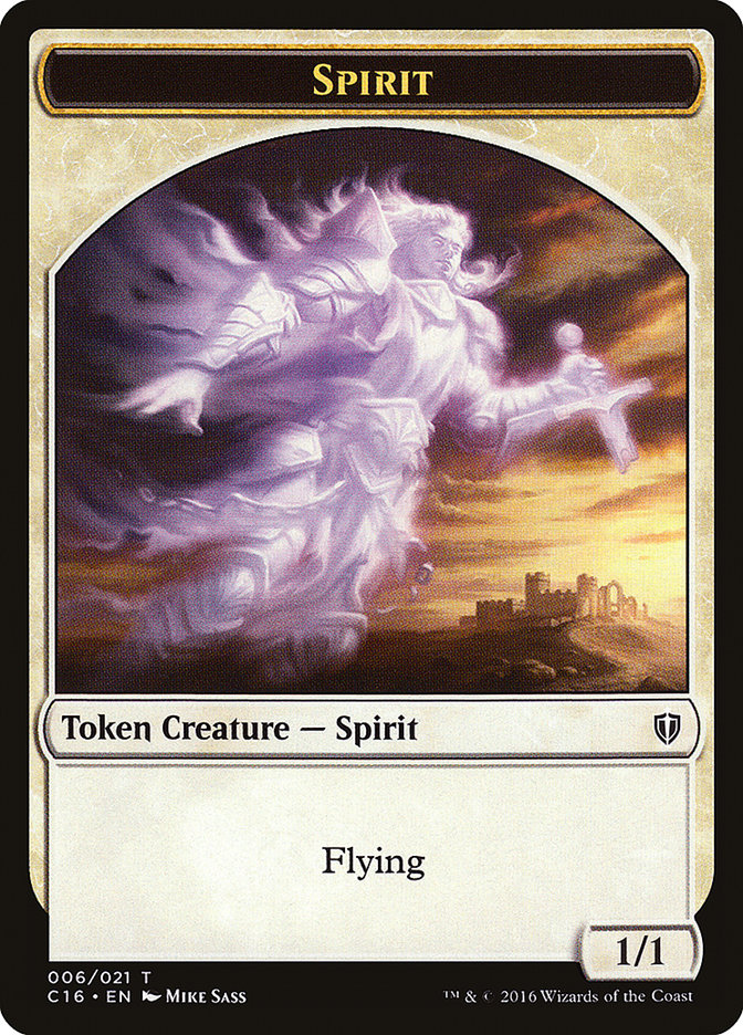 Germ // Spirit (006) Double-Sided Token [Commander 2016 Tokens] | Card Merchant Takapuna