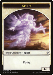 Saproling (016) // Spirit (006) Double-Sided Token [Commander 2016 Tokens] | Card Merchant Takapuna