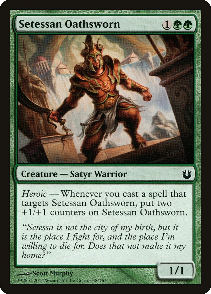 Setessan Oathsworn [Born of the Gods] | Card Merchant Takapuna