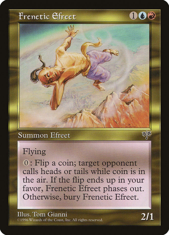 Frenetic Efreet [Mirage] | Card Merchant Takapuna