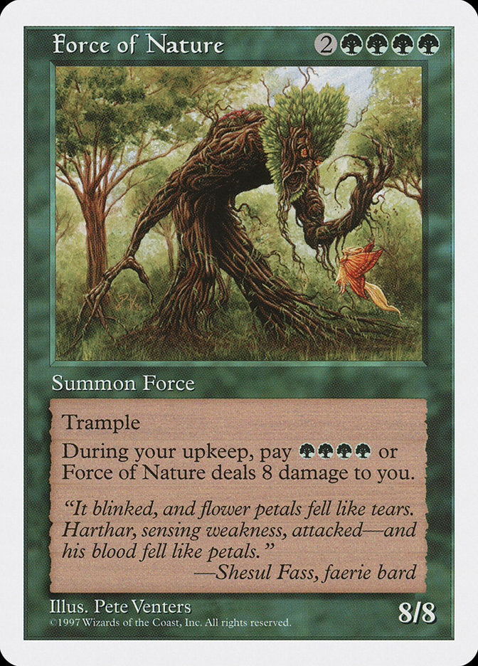 Force of Nature [Fifth Edition] | Card Merchant Takapuna