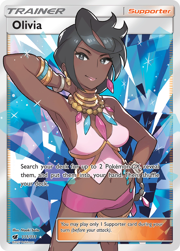 Olivia (111/111) [Sun & Moon: Crimson Invasion] | Card Merchant Takapuna