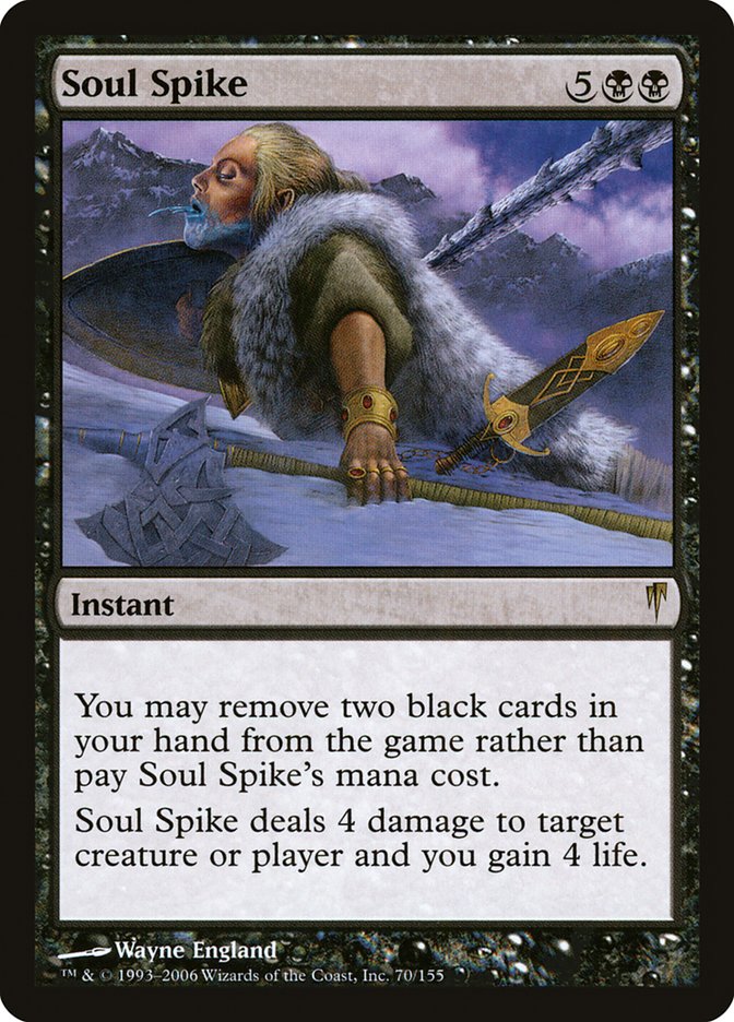 Soul Spike [Coldsnap] | Card Merchant Takapuna