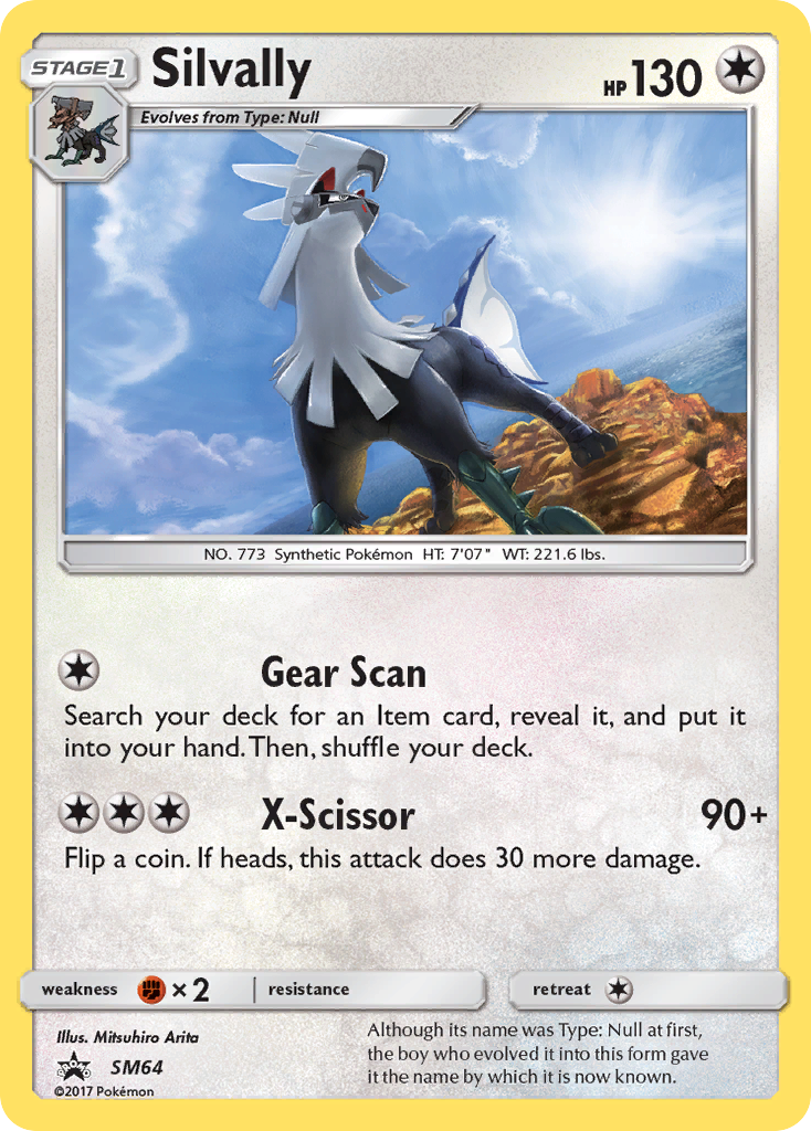 Silvally (SM64) [Sun & Moon: Black Star Promos] | Card Merchant Takapuna