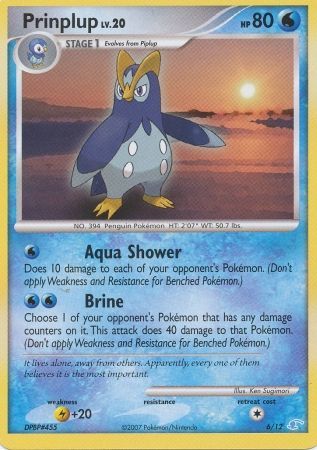 Prinplup (6/12) [Diamond & Pearl: Trainer Kit - Manaphy] | Card Merchant Takapuna