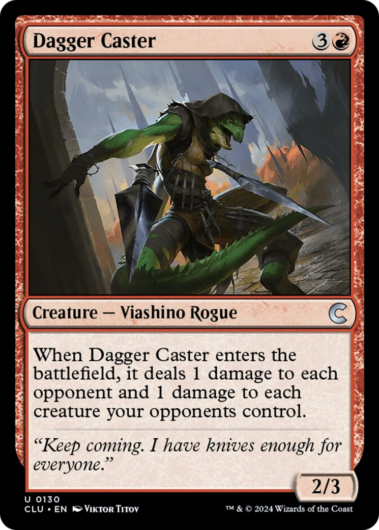 Dagger Caster [Ravnica: Clue Edition] | Card Merchant Takapuna