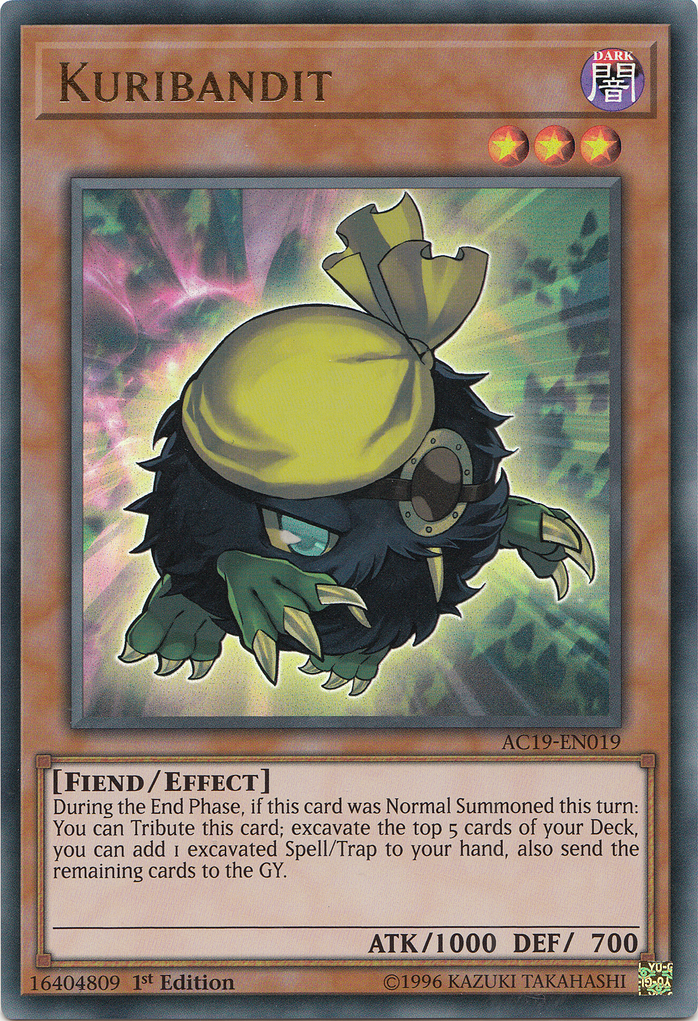 Kuribandit [AC19-EN019] Ultra Rare | Card Merchant Takapuna