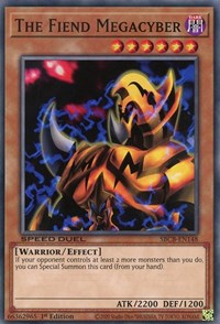 The Fiend Megacyber [SBCB-EN148] Common | Card Merchant Takapuna