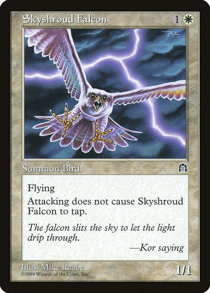 Skyshroud Falcon [Stronghold] | Card Merchant Takapuna