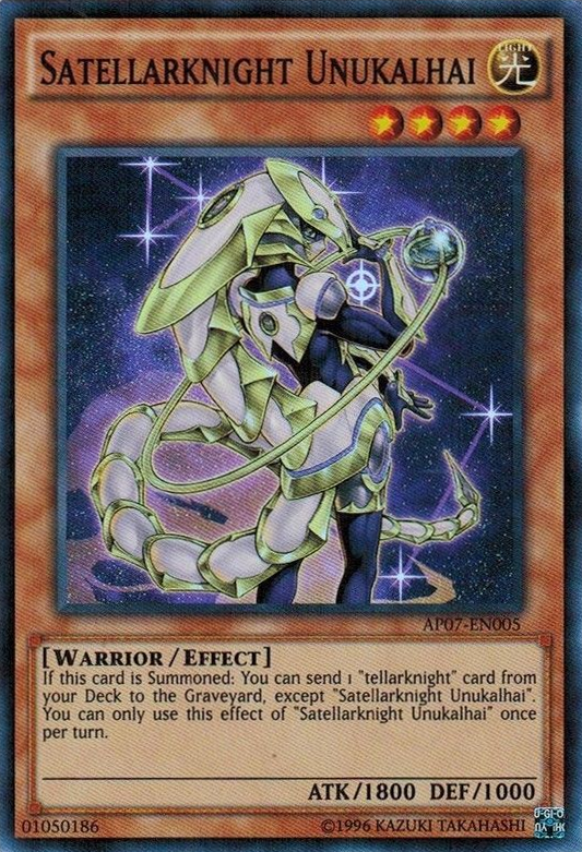 Satellarknight Unukalhai [AP07-EN005] Super Rare | Card Merchant Takapuna