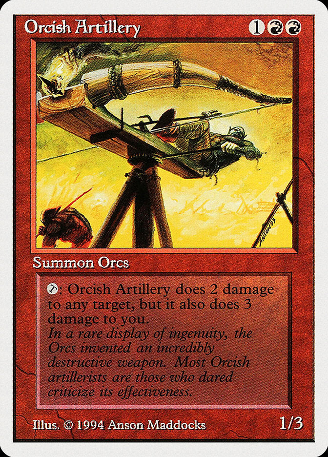 Orcish Artillery [Summer Magic / Edgar] | Card Merchant Takapuna