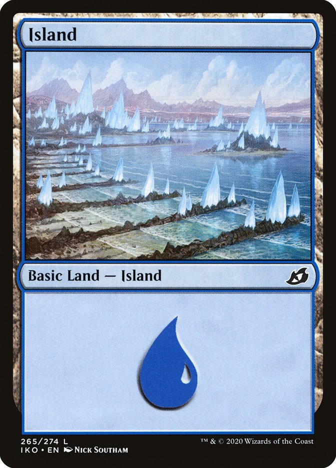 Island (265) [Ikoria: Lair of Behemoths] | Card Merchant Takapuna