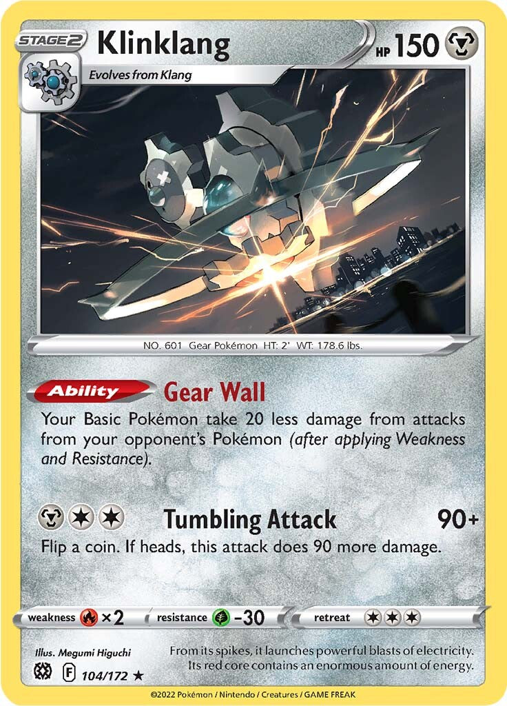 Klinklang (104/172) [Sword & Shield: Brilliant Stars] | Card Merchant Takapuna