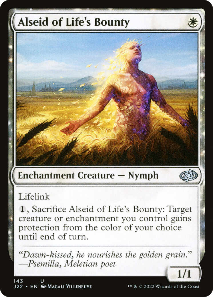 Alseid of Life's Bounty [Jumpstart 2022] | Card Merchant Takapuna