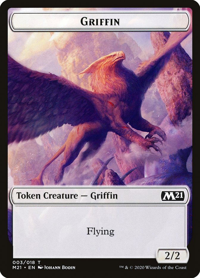 Griffin Token [Core Set 2021 Tokens] | Card Merchant Takapuna