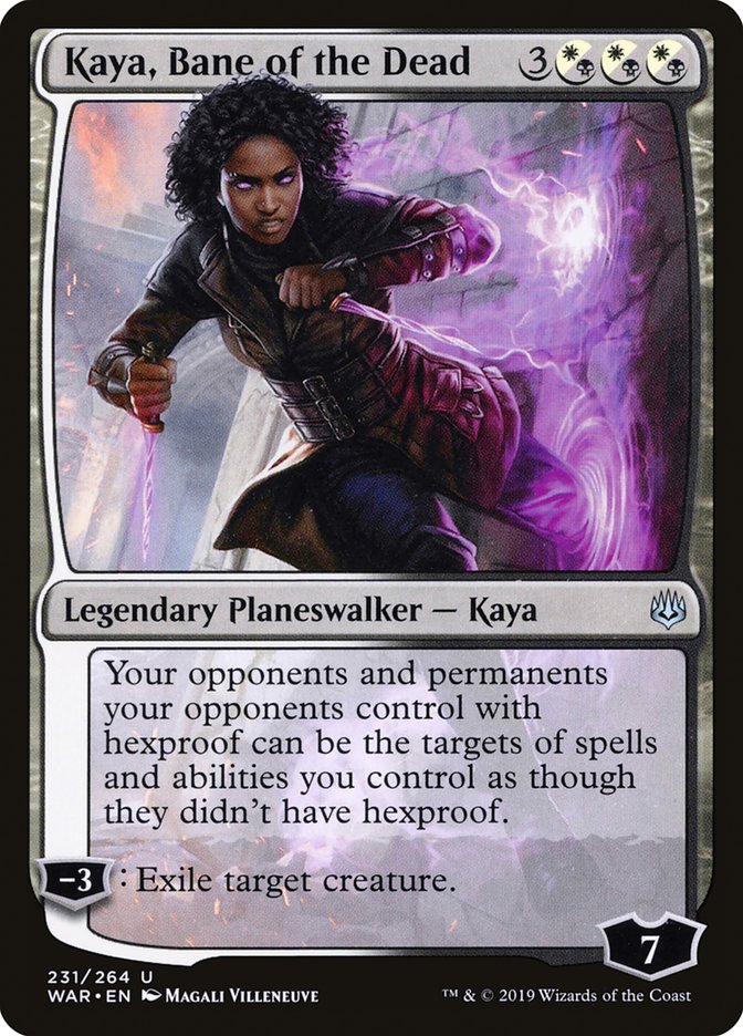 Kaya, Bane of the Dead [War of the Spark] | Card Merchant Takapuna