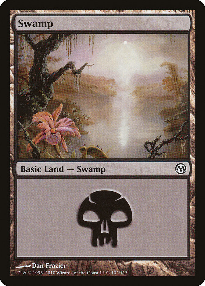 Swamp (102) [Duels of the Planeswalkers] | Card Merchant Takapuna