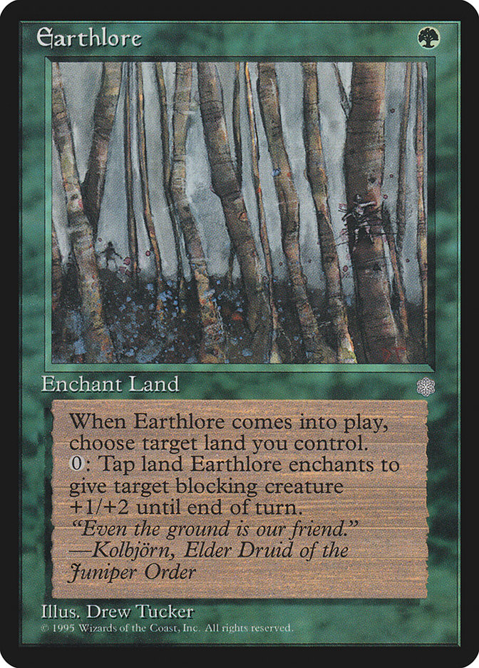 Earthlore [Ice Age] | Card Merchant Takapuna