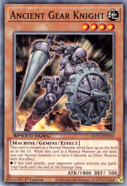 Ancient Gear Knight [SGX1-END10] Common | Card Merchant Takapuna