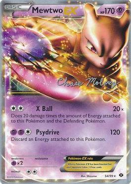 Mewtwo EX (54/99) (Eeltwo - Chase Moloney) [World Championships 2012] | Card Merchant Takapuna