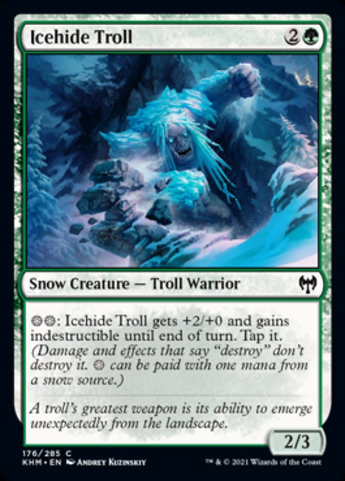 Icehide Troll [Kaldheim] | Card Merchant Takapuna