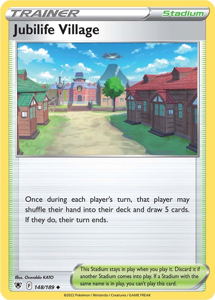 Jubilife Village (148/189) [Sword & Shield: Astral Radiance] | Card Merchant Takapuna