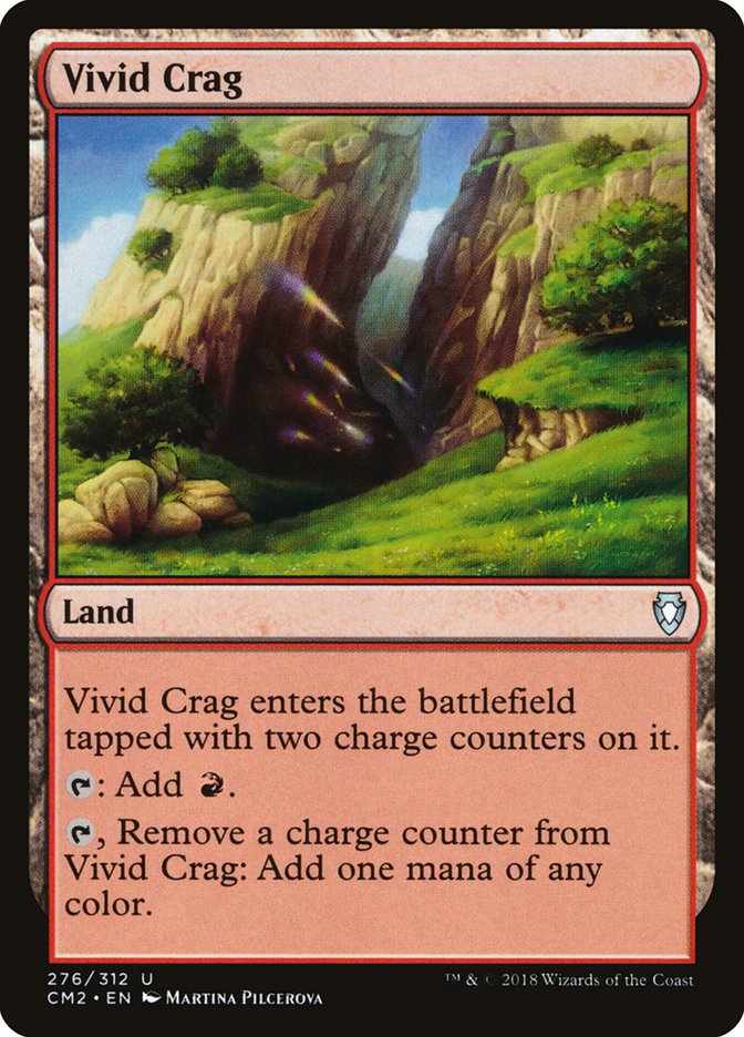 Vivid Crag [Commander Anthology Volume II] | Card Merchant Takapuna