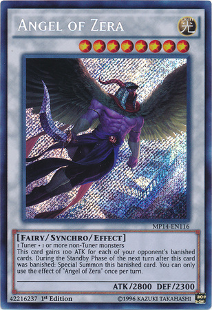 Angel of Zera [MP14-EN116] Secret Rare | Card Merchant Takapuna