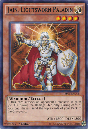 Jain, Lightsworn Paladin [BP03-EN042] Rare | Card Merchant Takapuna