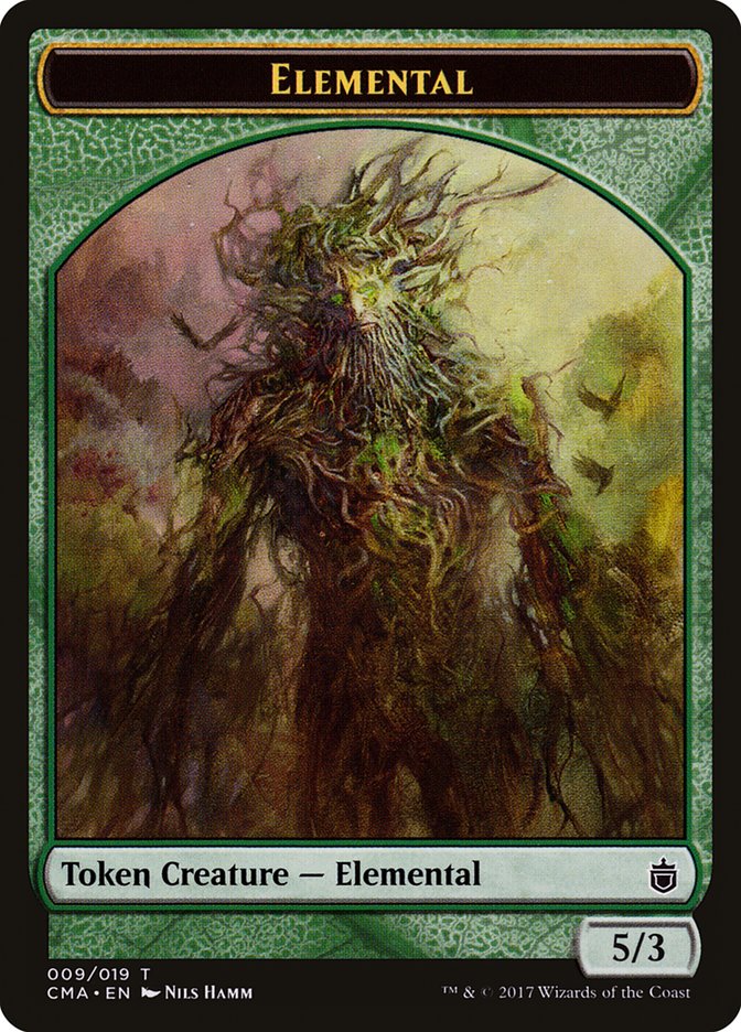 Elemental Token [Commander Anthology Tokens] | Card Merchant Takapuna