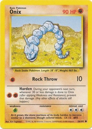 Onix (56/102) [Base Set Unlimited] | Card Merchant Takapuna