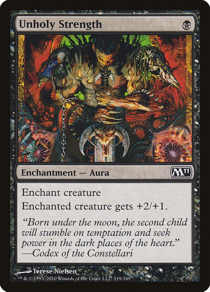 Unholy Strength [Magic 2011] | Card Merchant Takapuna